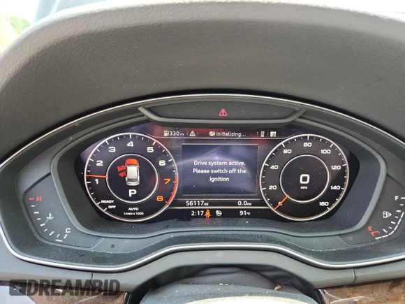 2018 Audi Q5 Premium Plus with VIN WA1BNAFY0J2173269, listed as a Copart auction lot 59921775 with 56,117 mi miles and Salvage title. Bid and sale history available at DreamBid. Image 9.
