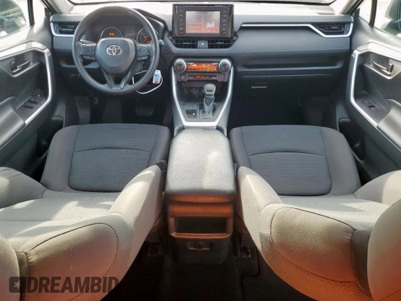 2019 Toyota RAV4 LE with VIN 2T3H1RFV4KC027080, listed as a Copart auction lot 60912315 with 39,445 mi miles and Salvage title. Bid and sale history available at DreamBid. Image 8.