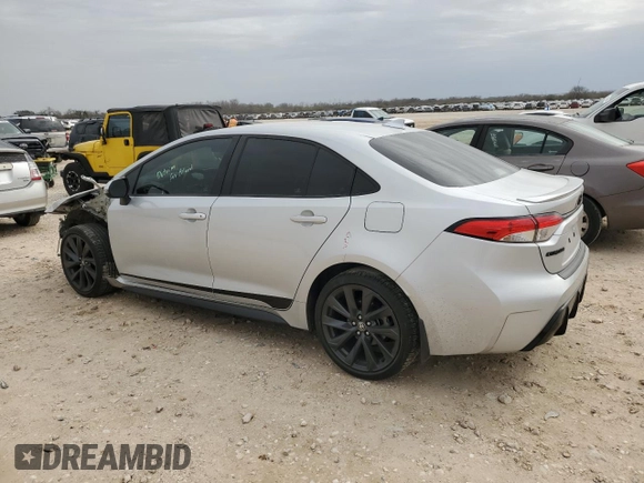 2023 Toyota Corolla SE with VIN 5YFS4MCE0PP150024, listed as a Copart auction lot 45367425 with 39,164 mi miles and Clean Title. Bid and sale history available at DreamBid. Image 2.