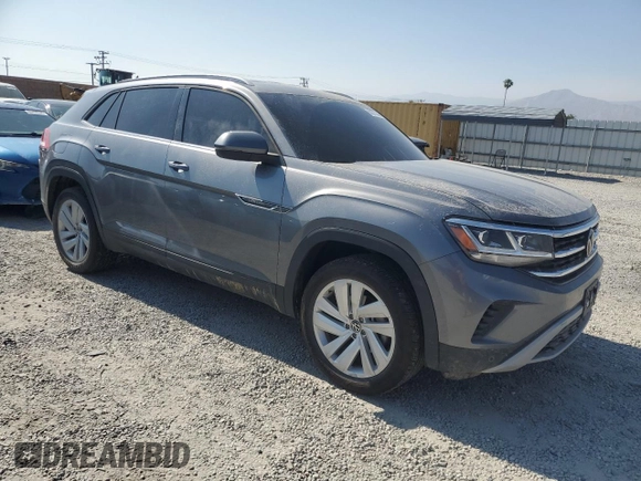 2022 Volkswagen Atlas SE with VIN 1V2HE2CA5NC212448, listed as a Copart auction lot 60375345 with 84,919 mi miles and Salvage title. Bid and sale history available at DreamBid. Image 4.