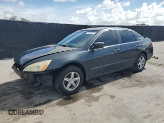 2006 Honda Accord LX z VIN 3HGCM564X6G708092, wystawiony jako Copart lot #63560195 z przebiegiem 214 123 mil mil oraz Szkoda całkowita • Salvage title. Historia ofert i sprzedaży dostępna na DreamBid. Obrazek 1.