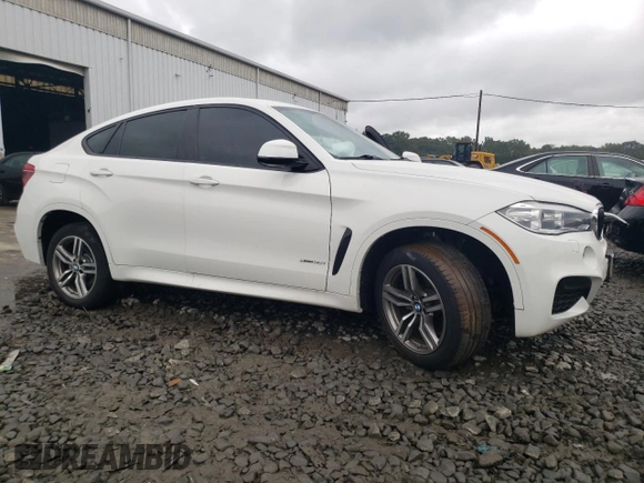 2016 BMW X6 xDrive35i with VIN 5UXKU2C51G0N78729, listed as a Copart auction lot 68345763 with 35,620 mi miles. Bid and sale history available at carsss.com. Image 4.