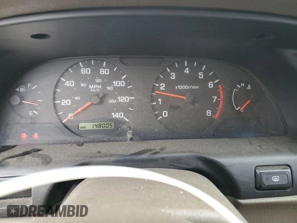 2001 Nissan Altima GXE with VIN 1N4DL01D11C217248, listed as a Copart auction lot 44970815 with 148,005 mi miles and Salvage Title. Bid and sale history available at carsss.com. Image 9.