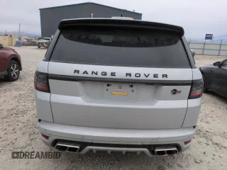 2022 Land Rover Range Rover Sport SVR with VIN SALWZ2RE2NA220101, listed as a Copart auction lot 54006325 with 24,809 mi miles and Salvage title. Bid and sale history available at DreamBid. Image 6.