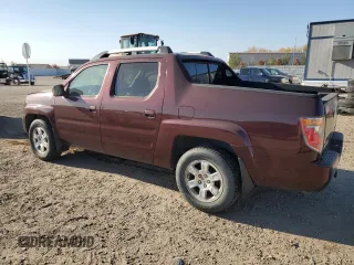 2007 Honda Ridgeline RTL w/Leather with VIN 2HJYK16527H522359, listed as a Copart auction lot 75229004 with 190,597 mi miles and Salvage Title. Bid and sale history available at carsss.com. Image 2.