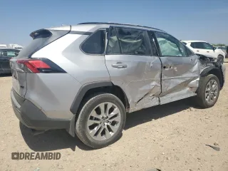 2024 Toyota RAV4 XLE Premium with VIN 2T3C1RFV1RC287814, listed as a Copart auction lot 48802135 with 3,680 mi miles and Salvage title. Bid and sale history available at DreamBid. Image 3.