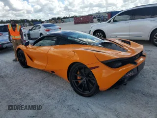 2019 McLaren 720S z VIN SBM14DCA9KW003247, wystawiony jako Copart lot #80073724 z przebiegiem 18 804 mil mil oraz Szkody całkowita. Historia ofert i sprzedaży dostępna na DreamBid. Obrazek 2.
