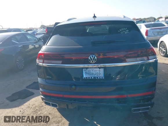 2024 Volkswagen Atlas SEL Premium R-Line z VIN 1V2FE2CA4RC261573, wystawiony jako IAAI lot #41156885 z przebiegiem 1 430 mil mil oraz . Historia ofert i sprzedaży dostępna na DreamBid. Obrazek 16.