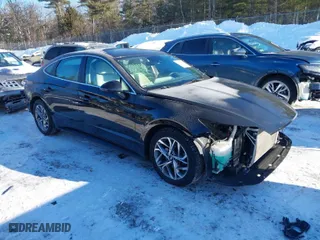 2022 Hyundai Sonata SEL with VIN KMHL64JA2NA240495, listed as a IAAI auction lot 41334055 with 41,317 mi miles. Bid and sale history available at carsss.com. Image 1.