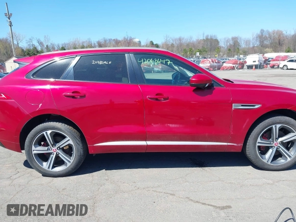 2018 Jaguar F-Pace S z VIN SADCM2FV6JA297985, wystawiony jako IAAI lot #42068647 z przebiegiem 40 521 mil mil oraz . Historia ofert i sprzedaży dostępna na DreamBid. Obrazek 14.