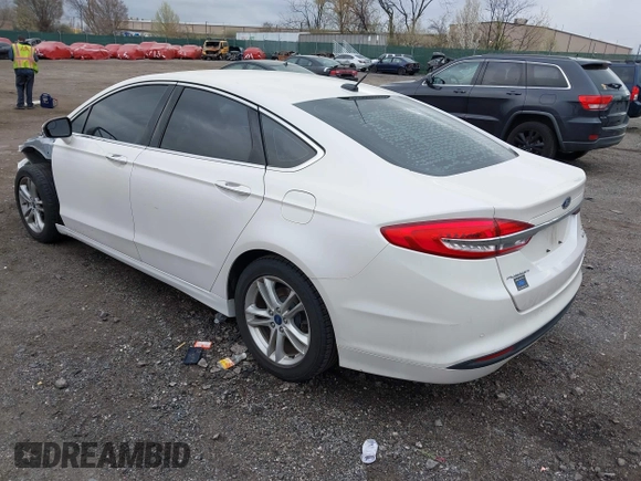 2018 Ford Fusion SE with VIN 3FA6P0HD9JR130315, listed as a IAAI auction lot 41913367 with 68,839 mi miles. Bid and sale history available at carsss.com. Image 3.