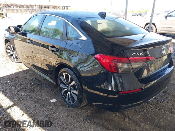 2023 Honda Civic EX with VIN 2HGFE1F73PH320247, listed as a IAAI auction lot 42148175 with 40,454 mi miles and . Bid and sale history available at DreamBid. Image 3.