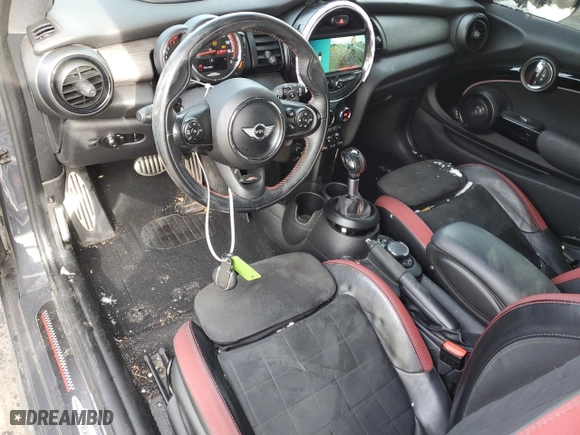 2018 MINI Hardtop 2 Door John Cooper Works with VIN WMWXM9C56J2G49662, listed as a Copart auction lot 88035365 with 53,947 mi miles and Salvage Title. Bid and sale history available at carsss.com. Image 8.