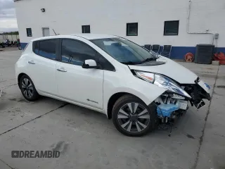 2016 Nissan LEAF S z VIN 1N4BZ0CP2GC312150, wystawiony jako Copart lot #56072065 z przebiegiem Nie podano mil oraz Szkoda całkowita • Salvage title. Historia ofert i sprzedaży dostępna na DreamBid. Obrazek 4.
