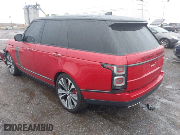 2020 Land Rover Range Rover SV Autobiography Dynamic with VIN SALGW2RE3LA580584, listed as a IAAI auction lot 41089853 with 62,057 mi miles and . Bid and sale history available at DreamBid. Image 3.