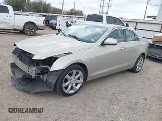 2014 Cadillac ATS Standard AWD with VIN 1G6AG5RX9E0104879, listed as a IAAI auction lot 41753209 with 157,212 mi miles and . Bid and sale history available at carsss.com. Image 2.