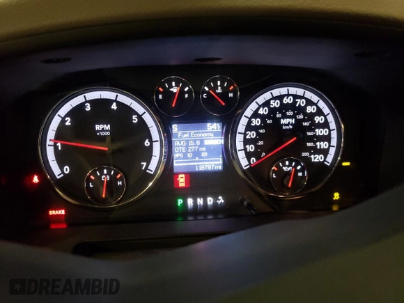 2012 Ram 1500 Big Horn with VIN 1C6RD7LT3CS209288, listed as a Copart auction lot 51516885 with 118,787 mi miles and Salvage Title. Bid and sale history available at carsss.com. Image 9.