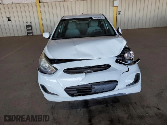 2016 Hyundai Accent SE with VIN KMHCT4AE6GU092350, listed as a Copart auction lot 49186175 with 110,607 mi miles and Salvage Title. Bid and sale history available at DreamBid. Image 5.