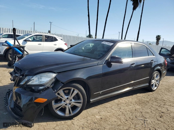 2013 Mercedes-Benz E-Class E 350 Luxury with VIN WDDHF5KB4DA676258, listed as a Copart auction lot 50431465 with 102,305 mi miles and Salvage Title. Bid and sale history available at carsss.com. Image 1.