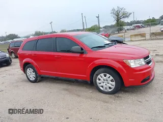 2013 Dodge Journey SE with VIN 3C4PDCAB5DT713666, listed as a IAAI auction lot 41666251 with 198,798 mi miles. Bid and sale history available at carsss.com. Image 1.