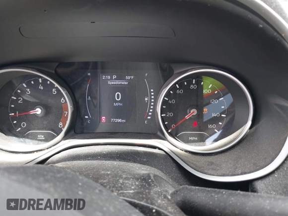 2020 Jeep Compass Latitude с VIN 3C4NJDBB9LT143240, выставлен на аукционе IAAI как лот 42236509 с пробегом 77 296 миль миль и . История ставок и продаж доступна на DreamBid. Изображение 7.