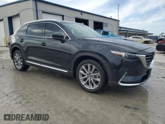 2021 Mazda CX-9 Grand Touring with VIN JM3TCBDY3M0539984, listed as a Copart auction lot 46810205 with 30,251 mi miles and Salvage Title. Bid and sale history available at carsss.com. Image 4.
