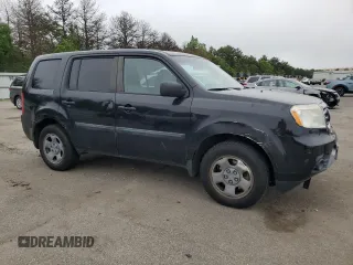 2013 Honda Pilot LX with VIN 5FNYF4H27DB037505, listed as a Copart auction lot 57568894 with 162,305 mi miles and Clean Title. Bid and sale history available at carsss.com. Image 4.