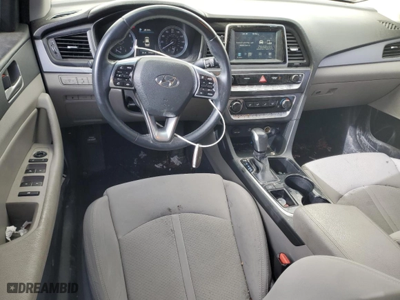 2018 Hyundai Sonata SEL with VIN 5NPE34AF1JH647731, listed as a Copart auction lot 42496785 with 79,762 mi miles and Salvage Title. Bid and sale history available at carsss.com. Image 8.