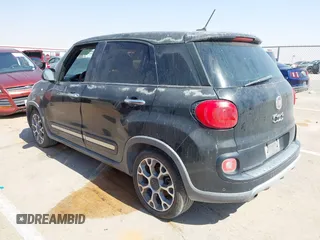 2014 FIAT 500L Trekking with VIN ZFBCFADH4EZ008836, listed as a IAAI auction lot 42305649 with 92,376 mi miles and . Bid and sale history available at DreamBid. Image 3.