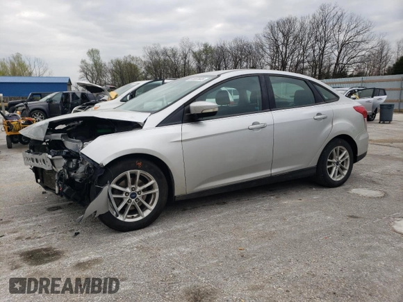2017 Ford Focus SE with VIN 1FADP3F21HL267350, listed as a Copart auction lot 52897605 with 156,345 mi miles and Salvage title. Bid and sale history available at DreamBid. Image 1.