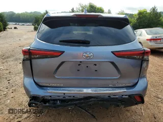 2023 Toyota Highlander L with VIN 5TDKDRBH3PS000635, listed as a Copart auction lot 61023505 with 47,348 mi miles and Salvage title. Bid and sale history available at DreamBid. Image 6.