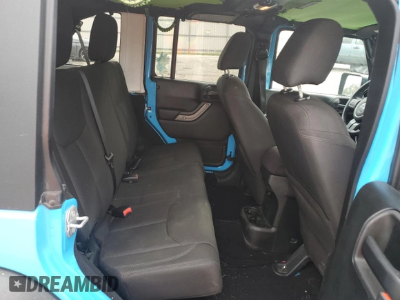 2018 Jeep Wrangler JK Unlimited Sport S with VIN 1C4BJWDG7JL888701, listed as a Copart auction lot 81190784 with 94,285 mi miles and Salvage Title. Bid and sale history available at carsss.com. Image 11.
