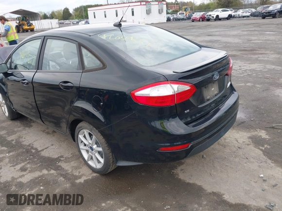 2019 Ford Fiesta SE with VIN 3FADP4BJ7KM105246, listed as a IAAI auction lot 42039557 with 48,186 mi miles. Bid and sale history available at carsss.com. Image 3.