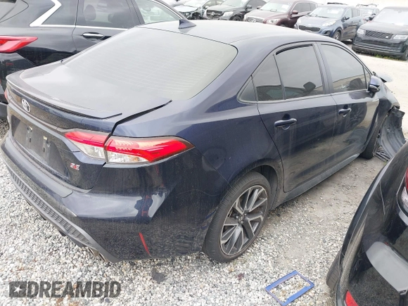 2020 Toyota Corolla SE with VIN JTDS4RCE1LJ037484, listed as a IAAI auction lot 41913470 with 37,009 mi miles and . Bid and sale history available at DreamBid. Image 4.