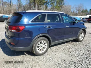 2020 Kia Sorento LX with VIN 5XYPG4A37LG671559, listed as a Copart auction lot 49225005 with 56,023 mi miles and Salvage Title. Bid and sale history available at DreamBid. Image 3.