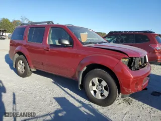 2006 Nissan Pathfinder SE with VIN 5N1AR18W16C606256, listed as a Copart auction lot 73560664 with 176,954 mi miles and Salvage Title. Bid and sale history available at carsss.com. Image 4.