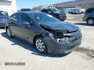 2024 Toyota Corolla LE with VIN 5YFB4MDE6RP167749, listed as a IAAI auction lot 41821407 with 7,371 mi miles. Bid and sale history available at carsss.com. Image 1.