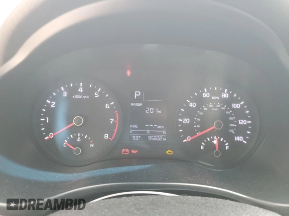 2019 Kia Rio S with VIN 3KPA24AB0KE242917, listed as a Copart auction lot 71677724 with 95,602 mi miles and Salvage Title. Bid and sale history available at DreamBid. Image 9.