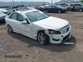 2012 Mercedes-Benz C 300 Sport with VIN WDDGF8BB2CA643903, listed as a IAAI auction lot 42570612 with 157,410 mi miles and . Bid and sale history available at DreamBid. Image 1.