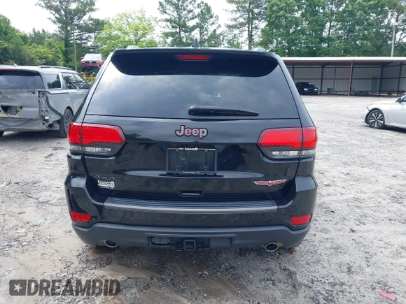 2020 Jeep Grand Cherokee Trailhawk with VIN 1C4RJFLG4LC387459, listed as a IAAI auction lot 42373820 with 55,492 mi miles and . Bid and sale history available at DreamBid. Image 16.