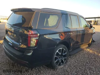 2022 Chevrolet Tahoe RST with VIN 1GNSKRKD5NR363976, listed as a Copart auction lot 88109915 with 18,876 mi miles and Salvage Title. Bid and sale history available at carsss.com. Image 3.