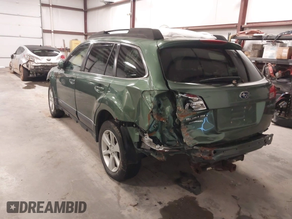 2013 Subaru Outback 2.5i Premium with VIN 4S4BRCCC0D1295764, listed as a IAAI auction lot 41295919 with 143,073 mi miles. Bid and sale history available at carsss.com. Image 3.