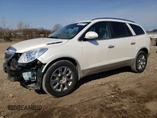 2012 Buick Enclave Leather with VIN 5GAKVCED7CJ170363, listed as a Copart auction lot 48697875 with 144,346 mi miles and Salvage Title. Bid and sale history available at carsss.com. Image 1.