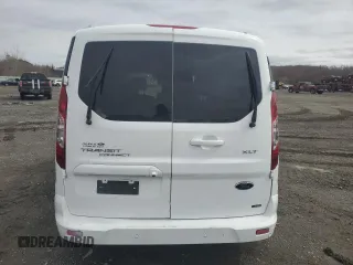 2018 Ford Transit Connect XLT with VIN NM0GS9F76J1378320, listed as a Copart auction lot 51428435 with 114,752 mi miles and Salvage title. Bid and sale history available at DreamBid. Image 6.
