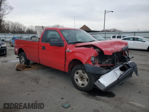 2009 Ford F-150 XL with VIN 1FTRF12W39KC94279, listed as a Copart auction lot 46003875 with Not Provided miles and Clean Title. Bid and sale history available at carsss.com. Image 4.