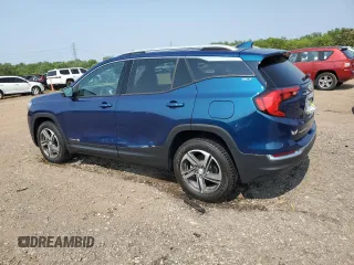 2020 GMC Terrain SLT with VIN 3GKALVEV1LL130586, listed as a Copart auction lot 59215235 with 61,039 mi miles and Salvage title. Bid and sale history available at DreamBid. Image 2.