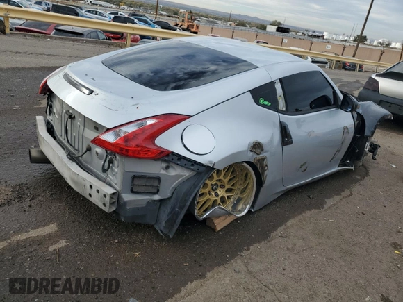 2013 Nissan 370Z with VIN JN1AZ4EH7DM382786, listed as a Copart auction lot 78954654 with 96,789 mi miles and Salvage Title. Bid and sale history available at carsss.com. Image 3.