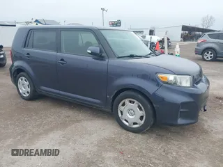 2012 Scion xB with VIN JTLZE4FE3CJ024203, listed as a IAAI auction lot 41698496 with 1 mi miles. Bid and sale history available at carsss.com. Image 1.