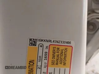 2022 GMC Acadia SLE z VIN 1GKKNRL41NZ130406, wystawiony jako IAAI lot #41471864 z przebiegiem 36 430 mil mil oraz . Historia ofert i sprzedaży dostępna na DreamBid. Obrazek 9.