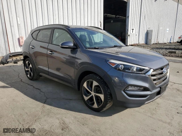 2016 Hyundai Tucson Limited with VIN KM8J3CA20GU203899, listed as a Copart auction lot 50232195 with 91,585 mi miles and Salvage Title. Bid and sale history available at carsss.com. Image 4.